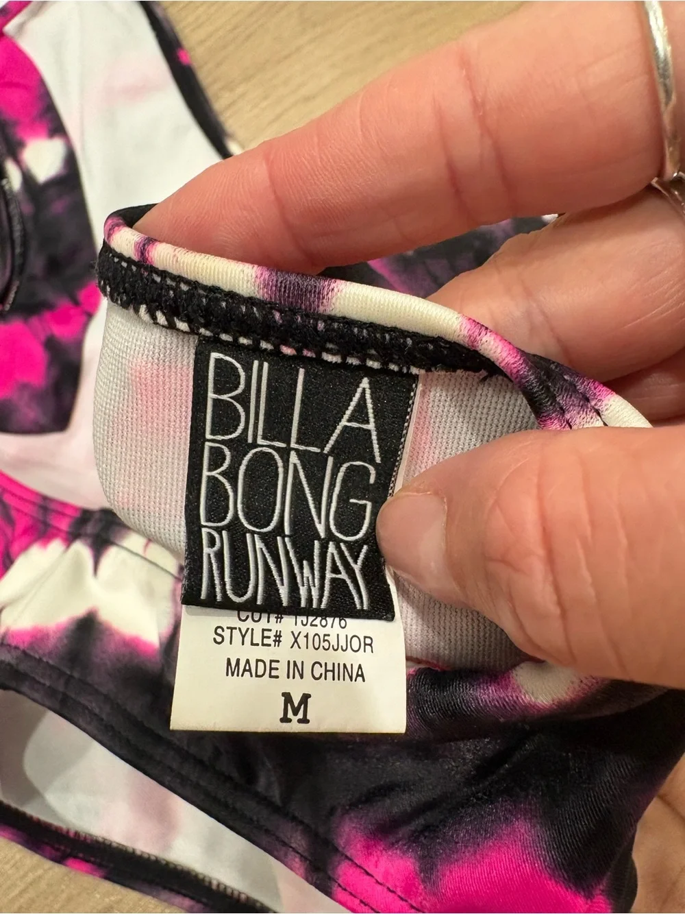 Vintage Billabong Runway beaded one piece